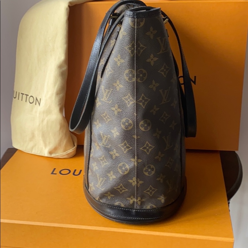 Authentic Louis Vuitton Bucket bag GM Beautiful! Shoulder bag! - Picture 9 of 16